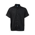 Kng 4XL Black Snap Front Cooks Shirt 11424XL